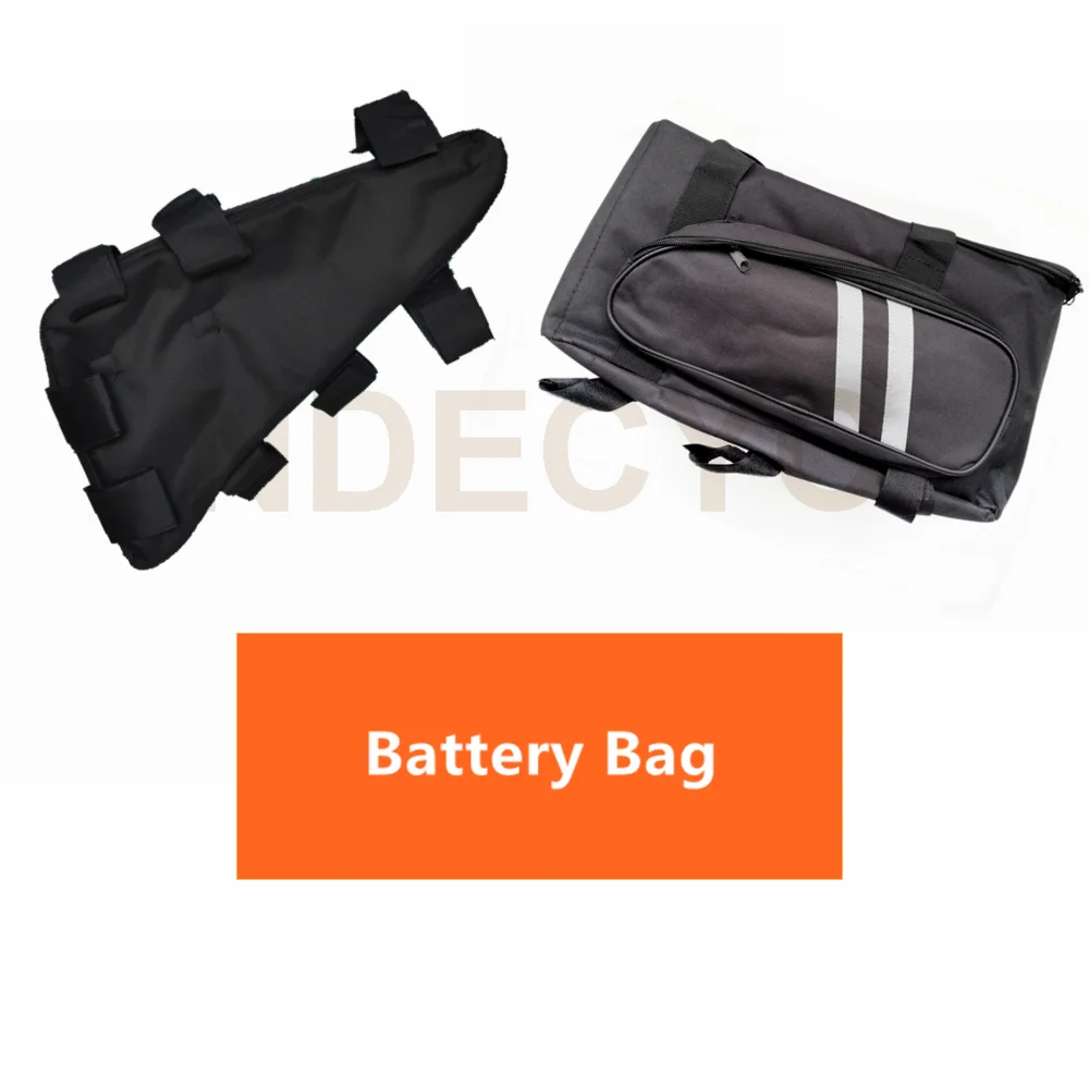 Borsa per batteria impermeabile per bici elettrica triangolo per bicicletta elettrica/rettangolo borsa per batteria telaio per bicicletta custodia