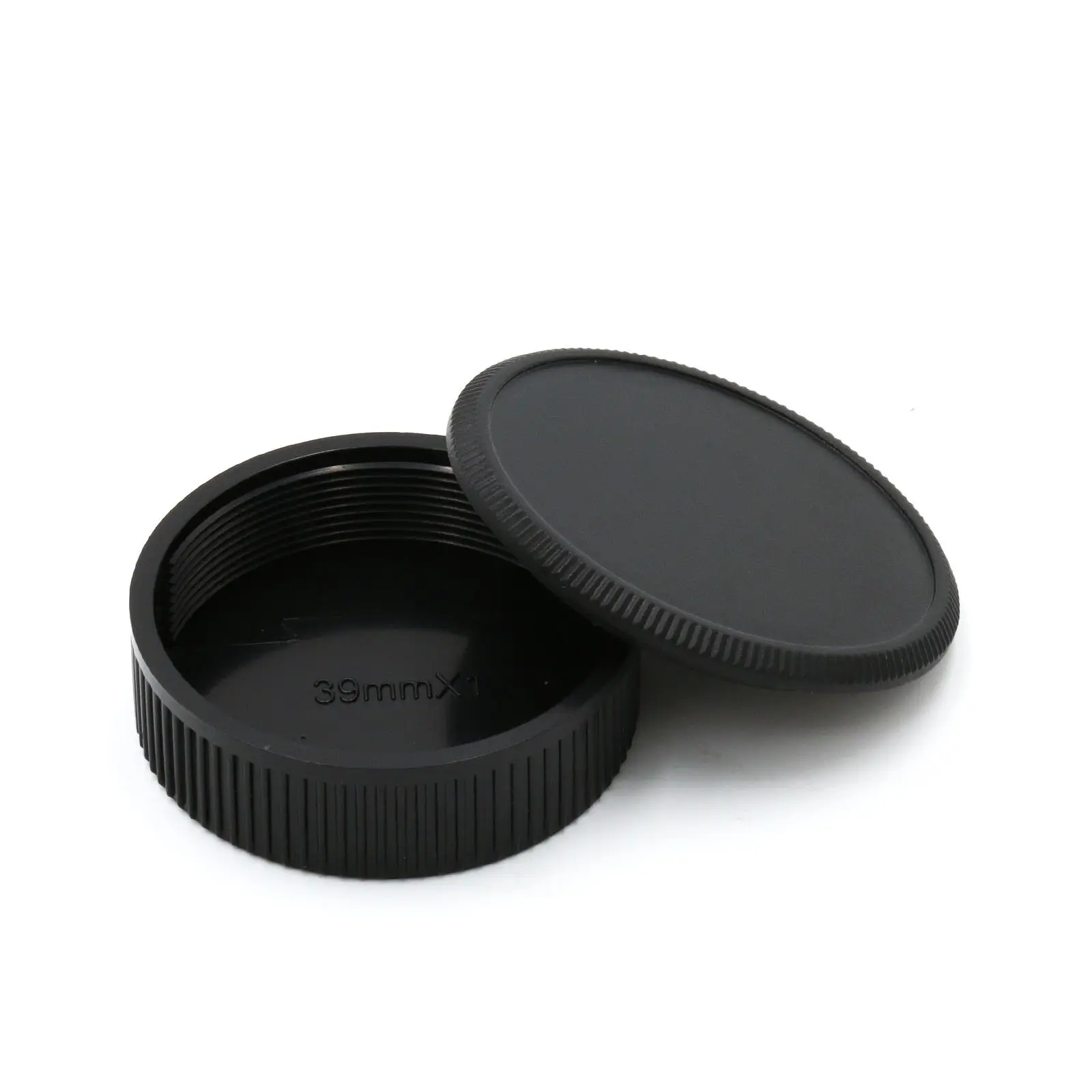 Body Cover + Lens Rear Cap Set for M39 39mm Screw Mount Camera and Lens