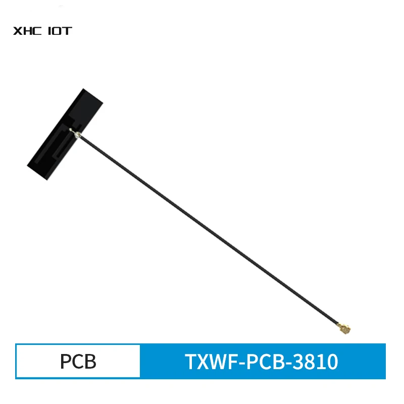 10Pcs/Lot TXWF-PCB-3810 WIFI Antenna FPC 2.4GHz 5.8GHz PCB XHCIOT 2dBi 2W IPEX-1 Linear Polarization Omnidirectional Radiation