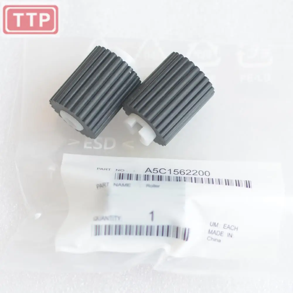 

20pc A5C1562200 PickUp Feed Separation Roller For BH363 BH454 C652 C554 C654 C754 Feed Roller Copier Spare Parts