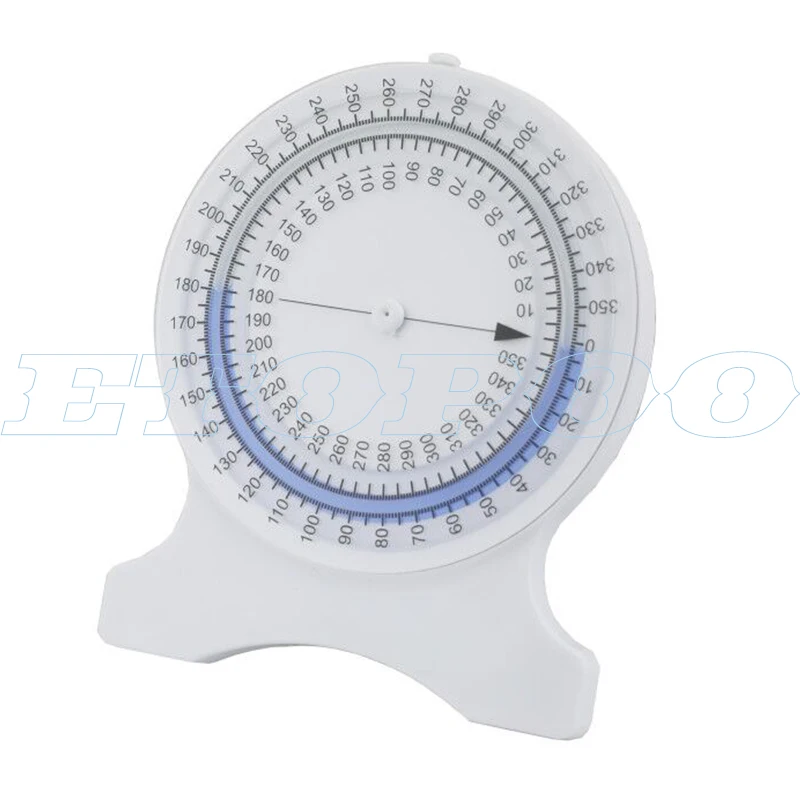 Bubble Motion Inclinometer for Physical Therapy Goniometer Range of Motion Measurement PT Inclinometer