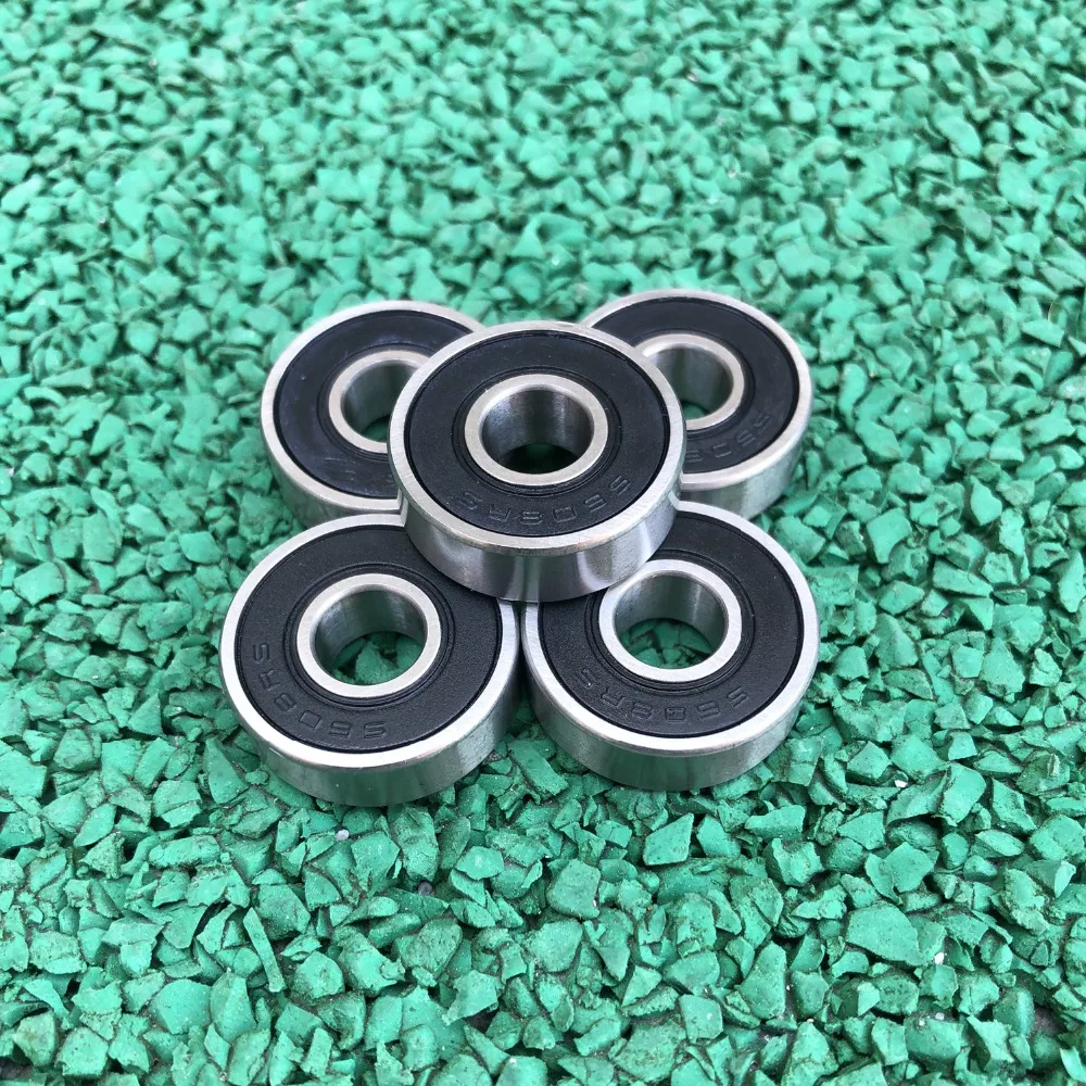 50 Stück 440C Edelstahl-Lager S608-2RS 8*22*7 mm ABEC-5 Rillenkugellager S608RS 608 8mmx22mmx7mm – Detail 4