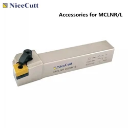 Accessori per MCLNR/L CN-M1204 Pad;MXD0617 Pin;MYB1814 piastra di pressatura; ST0625 supporto per tornitura a vite utensili per tornio Nicecutt