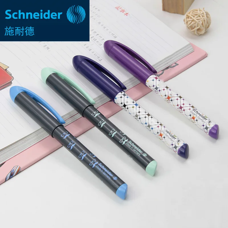 

1pc Germany Schneider EASY/VOICE 0.5mm Fountain Pen Beginners Practice Character Writing Smoothly Supply Butterfly Iridium Nib