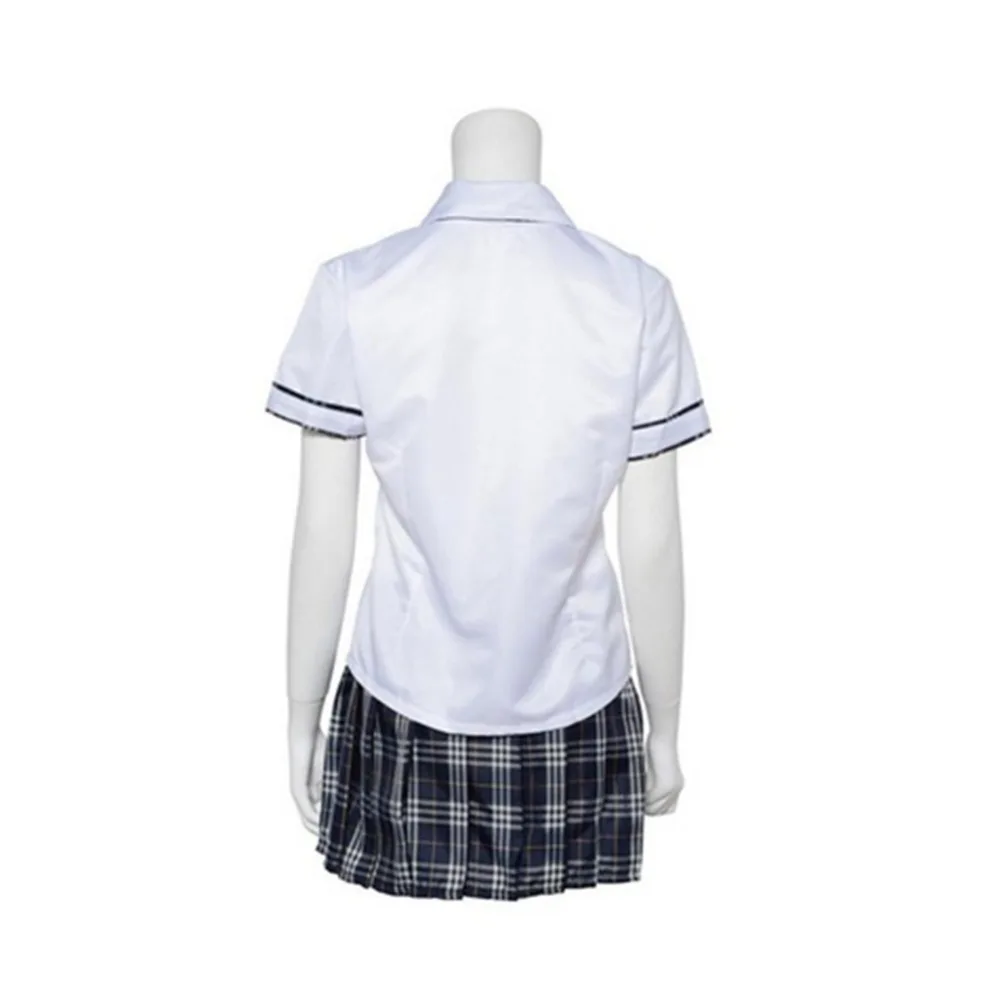 Uniforme JK de marinero japonés para niñas, conjunto completo de uniforme escolar, falda de línea A, coreano, japonés, Cosplay