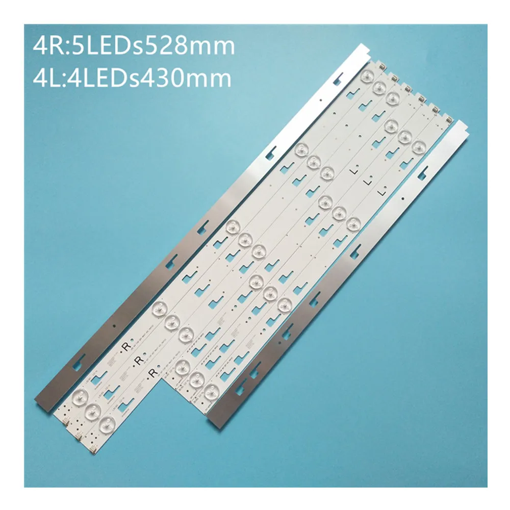 

100% New 8pcs/Kit LED strips for SONY 49 TV KD-49XD7005 KD-49XD7066 LC490EQY SJA3 JDE 49" CSP DRT LEFT v02 49" CSP DRT RIGHT v02