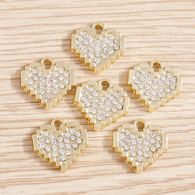 5 Stück 12 x 13 mm niedliche Perlen-Bowknot-Charms für Schmuckherstellung, Damenmode, Tropfen-Ohrringe, Anhänger, Halsketten, DIY-Armband, Basteln, Geschenk – Detail 22