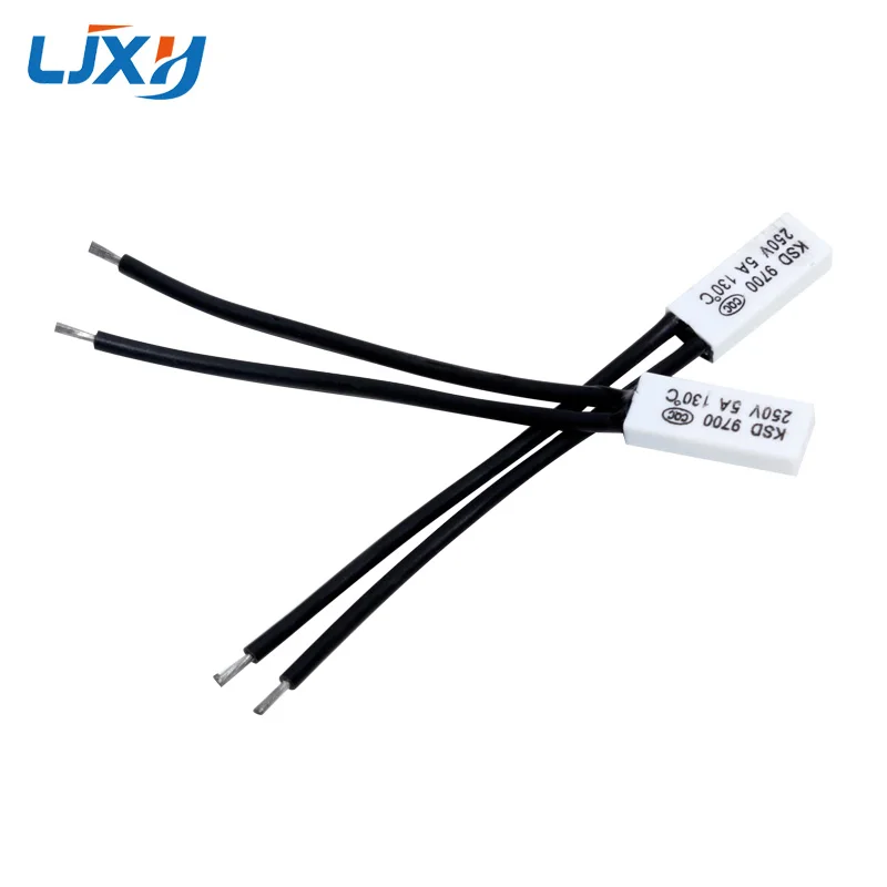 LJXH KSD9700 Normally Closed (NC)/Normally Open (NO) Temperature Controlled Switch Thermostat Plastic Shell/Metal Shell 65C-85C