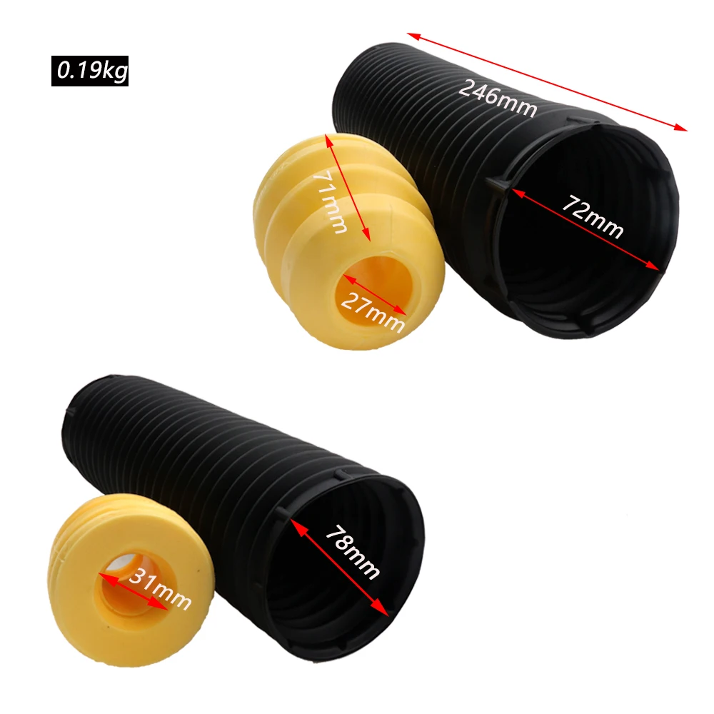 Front Suspension Shock Absorber Rubber Bellow Buffer Dust Boot KIT For FORD Focus 2009 2010 2011 2012 2013 2014 2015 VOLVO V40
