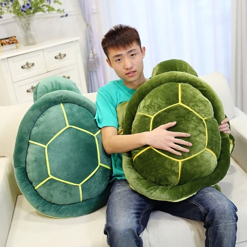 Dorimytrader New 80cm Big Plush Animal Turtle Toy Stuffed Soft Giant 31''  Tortoise Doll Nice Kids Gift Free Shipping DY61218