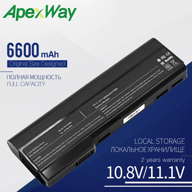 11.1V Laptop Battery CC06 CC06X CC09 For HP EliteBook 8470w8470p 8560p 8570w 8760p 8760w 8770p ProBook 6360b 6460b 6475b 6560b