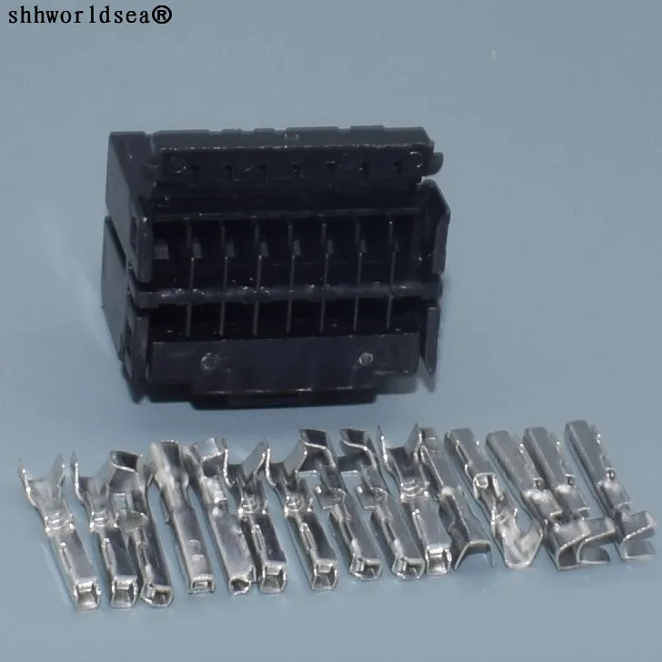 worldgolden 1.2mm 174046-2 16 way connector female wire connector cable connector male 16P feMale connector terminal block Plug