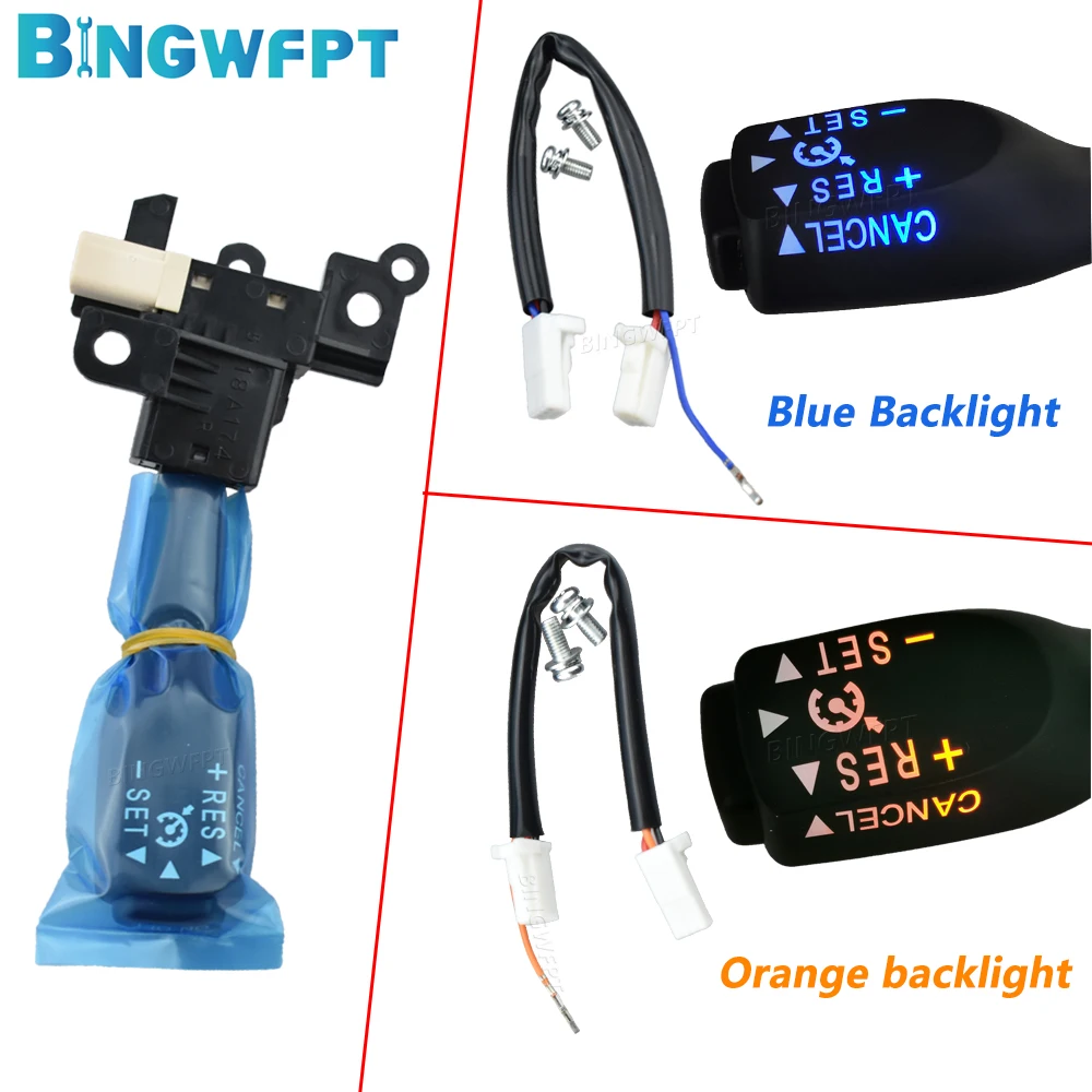 Nowe cztery kolory opcje 84632-34011 84632-34017 przełącznik tempomatu dla Toyota Corolla Yaris Vios Wish Auris Prius Previa RAV4