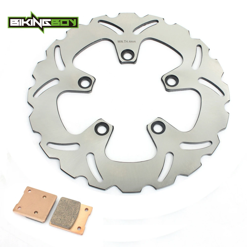 BIKINGBOY Für Suzuki GSXR 600 GSX-R 750 97 98 99 00 01 02 03 TL1000S 97-01 TL1000R 1998-2003 Bremsscheiben- und Bremsbelagsatz hinten – Detail 6