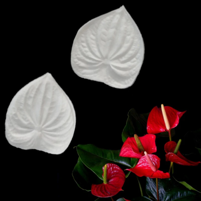 Anthurium Petals Silicone Mold Fondant Cakes Decorating Tool Silicone Mold Sugarcraft Chocolate Baking Tools Cakes Gumpaste Form