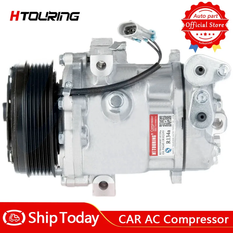 for sanden sd6v12 AC Compressor for Opel Combo Agila Corsa C 13106850 13197538 4706817 8FK351334151 92020132 93187225