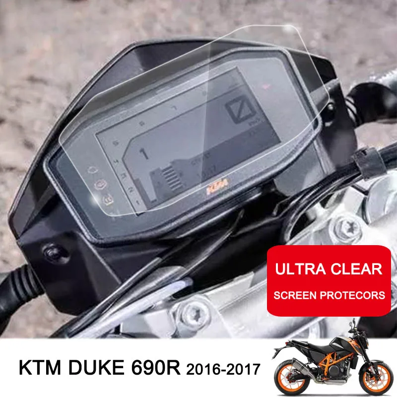 Motorcycle Cluster Scratch Protection Film Cluster Screen Protector For KTM Duke 690 790 890 DUKE R16-23 1290 SUPER DUKE R 17-19