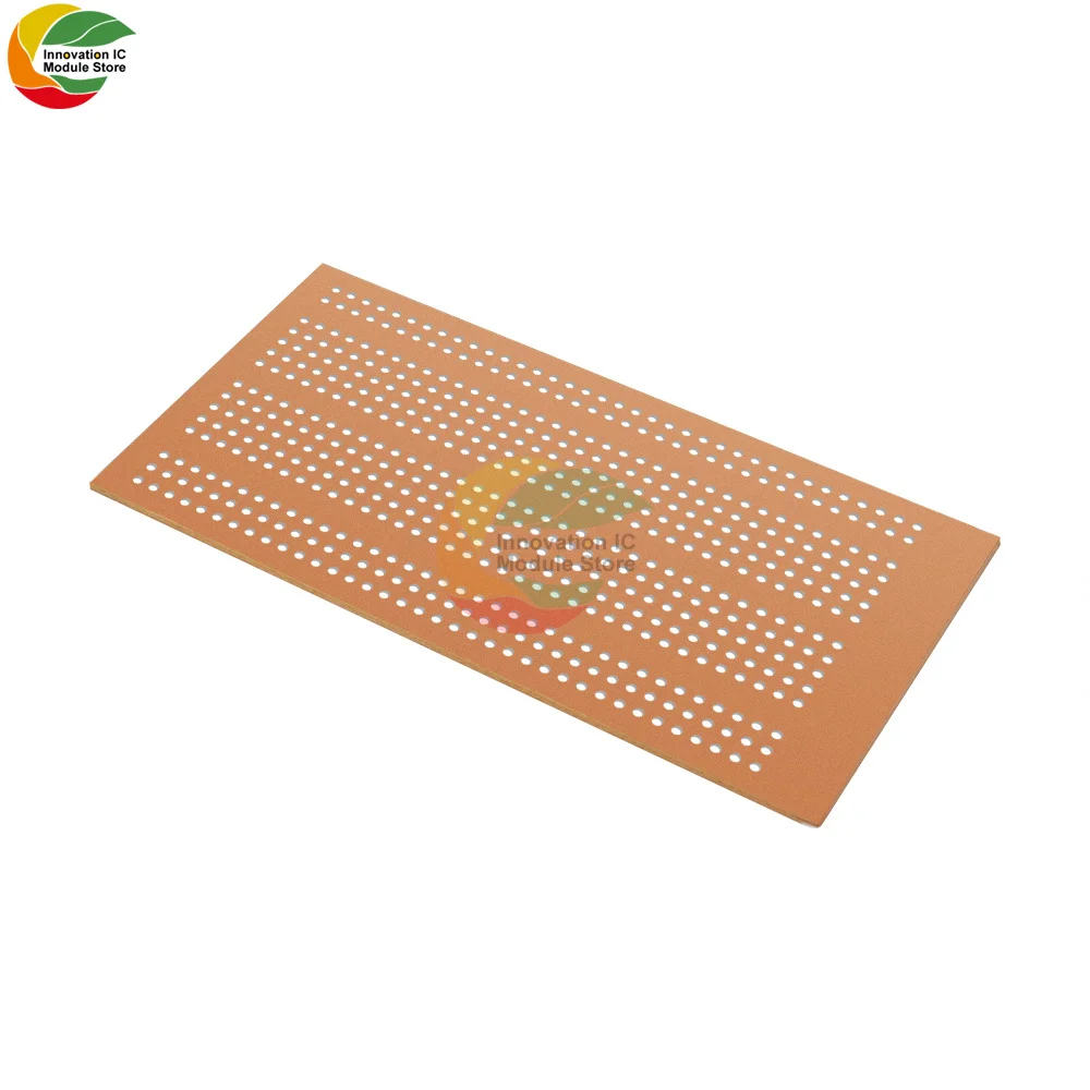 10Pcs 5X10 Cm 5X10 Cm Groothandel Universal Solderless Pcb Test Breadboard Koper Prototype Papier Vertind Plaat Joint gaten Diy