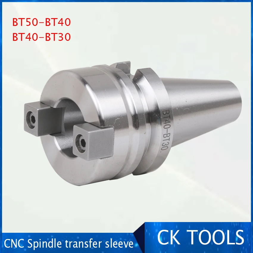 

Bt50 to bt40 spindle transfer sleeve BT50-BT40 BT40-BT30 NC tool shank bt50 transfer sleeve uncalibrated spindle