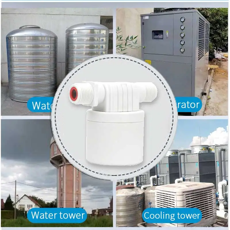 5PCS*Floating Ball Valve Automatic Water Level Control Valve installed inside the float valve for water tank r1/2" 3/4" 1"