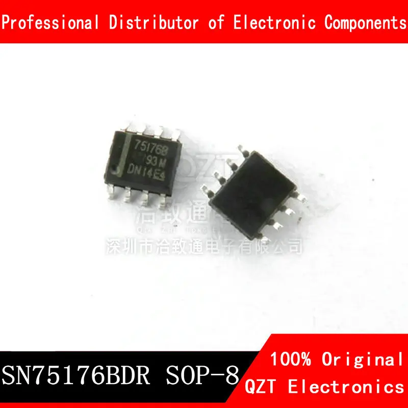 10 шт. SN75176BDR SOP8 SN75176B SOP SN75176 SOP-8 75176B SMD новый и оригинальный IC