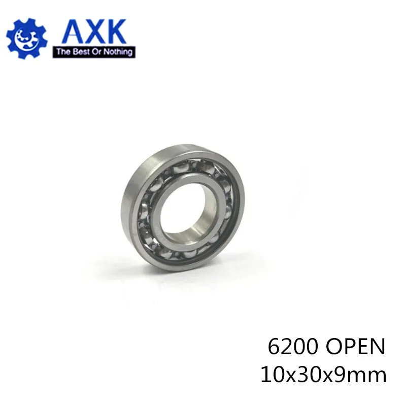 

6200 Bearing 10*30*9 mm ABEC-3 P6 ( 8 PCS ) For Motorcycles Engine Crankshaft 6200 OPEN Ball Bearings Without Grease