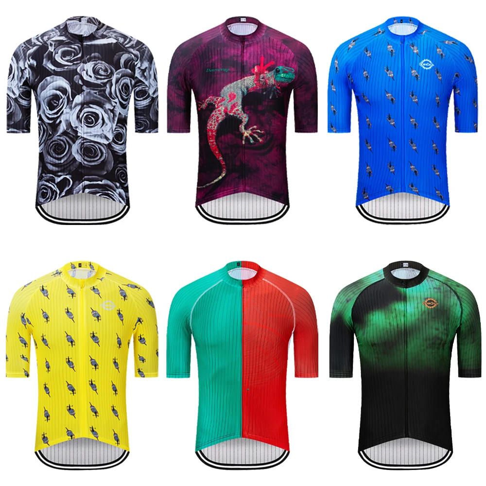 Special Offer Summer Cycling Jersey Men Short Sleeve Bike Clothing Maillot Ciclismo Hombre Quick Dry Bicycle Wear Jersey MTB