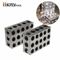 2pcs/set 25-50-75mm Hardened Steel Blocks 0.005\