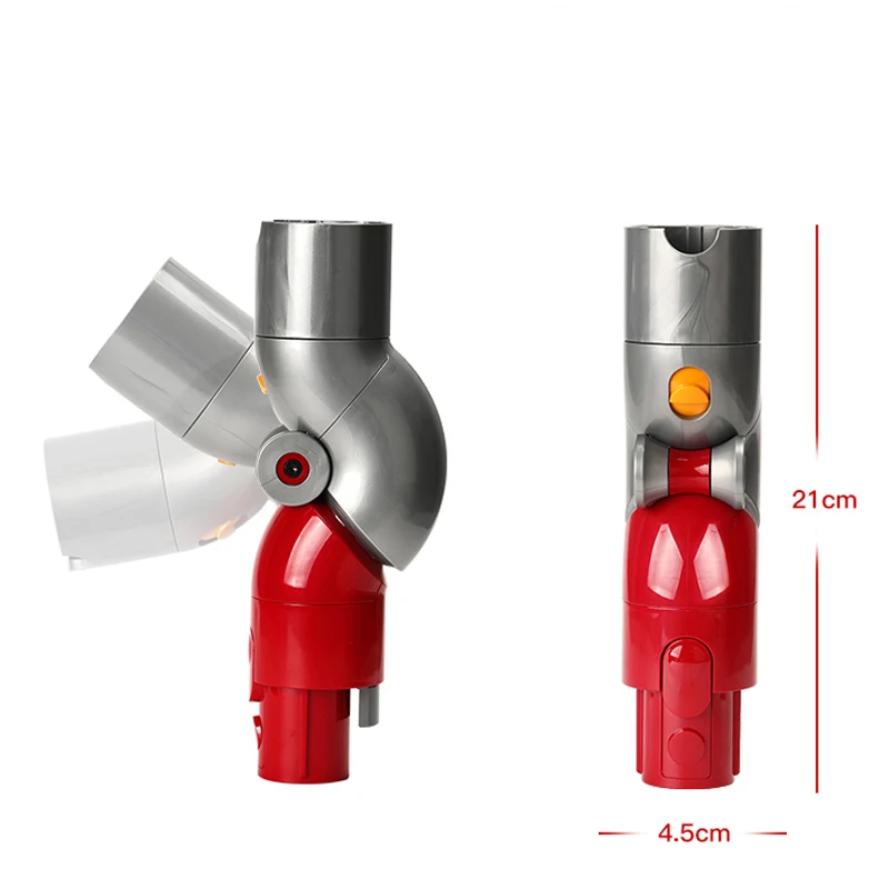 

Для Dyson V7 V8 V10 V11 180 градусов насадка для зубных щеток рулевой соединитель шланга бытовой ручной Запчасти для пылесоса