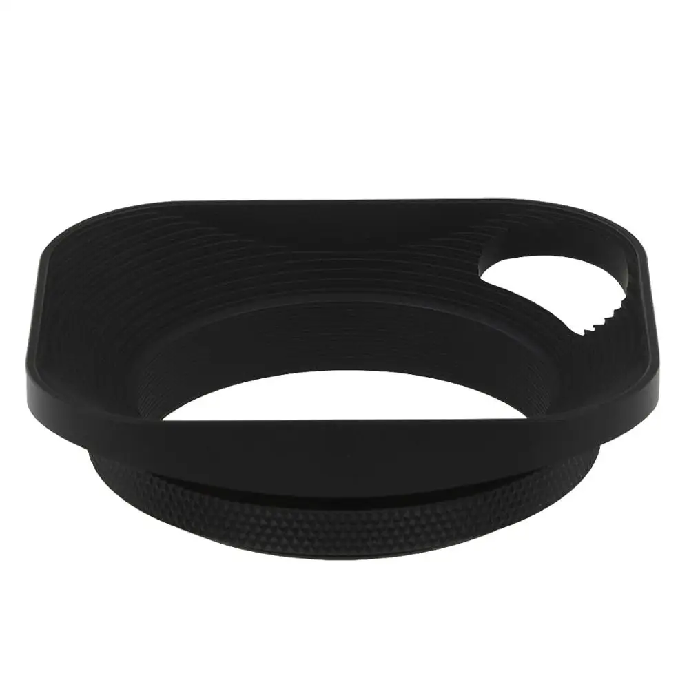 Haoge hg-49 millimetri di Metallo Quadrato di Screw-in di LensHood con Hollow Out Progettato + Cap sono appositamente progettati per il lente con 49 millimetri le dimensioni del filtro