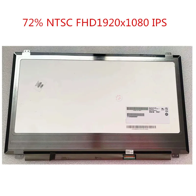 Imagem -02 - Ips Portátil Tela Lcd Lp156wf6-spb1 Ajuste Nv156fhm-n43 72 Ntsc Fosco Display Led Fhd1920x1080 30pin Edp 15.6
