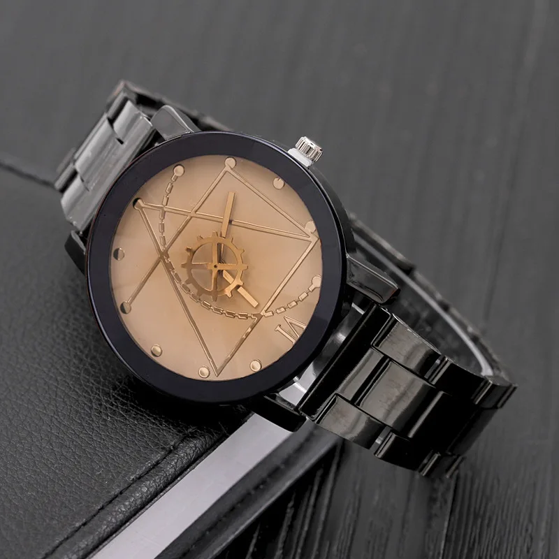 Fashion Women Watches Black Stainless Steel Quartz Watches Women Casual Watches montres femmes horloge vrouw relogio mulher