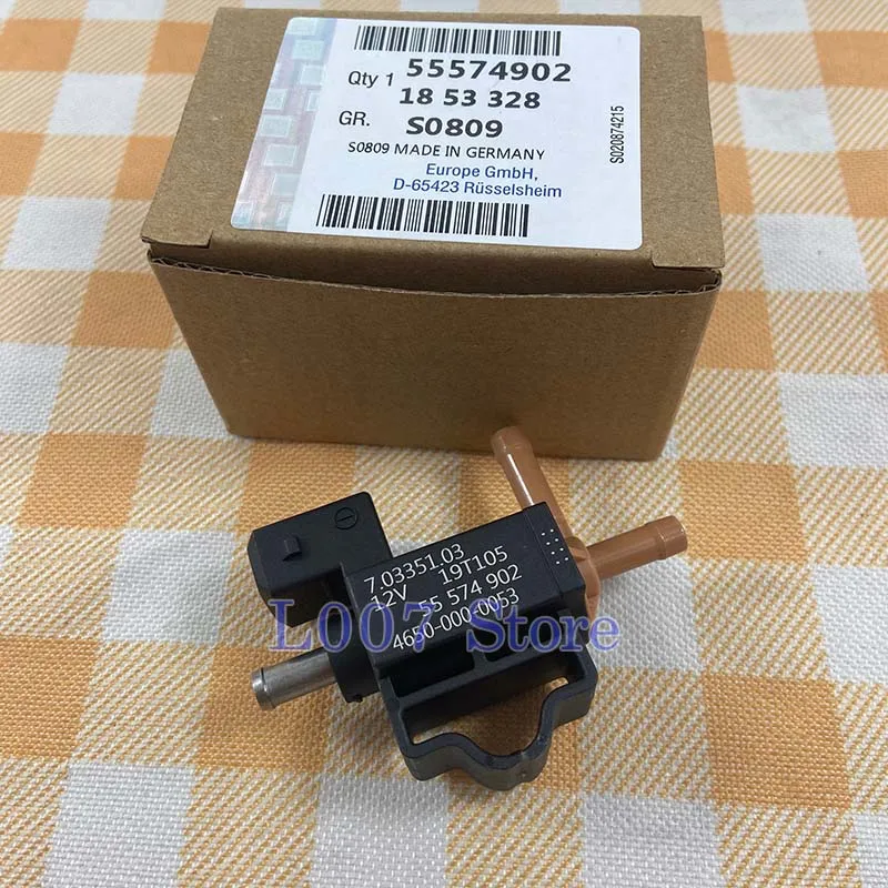 Válvula Solenoide de vacío, para Buick Encore, Chevrolet, Aveo, Cruze, Malibu, Trax, 1.4L, Opel, Vauxhall, Insignia, Astra, N °: 55574902