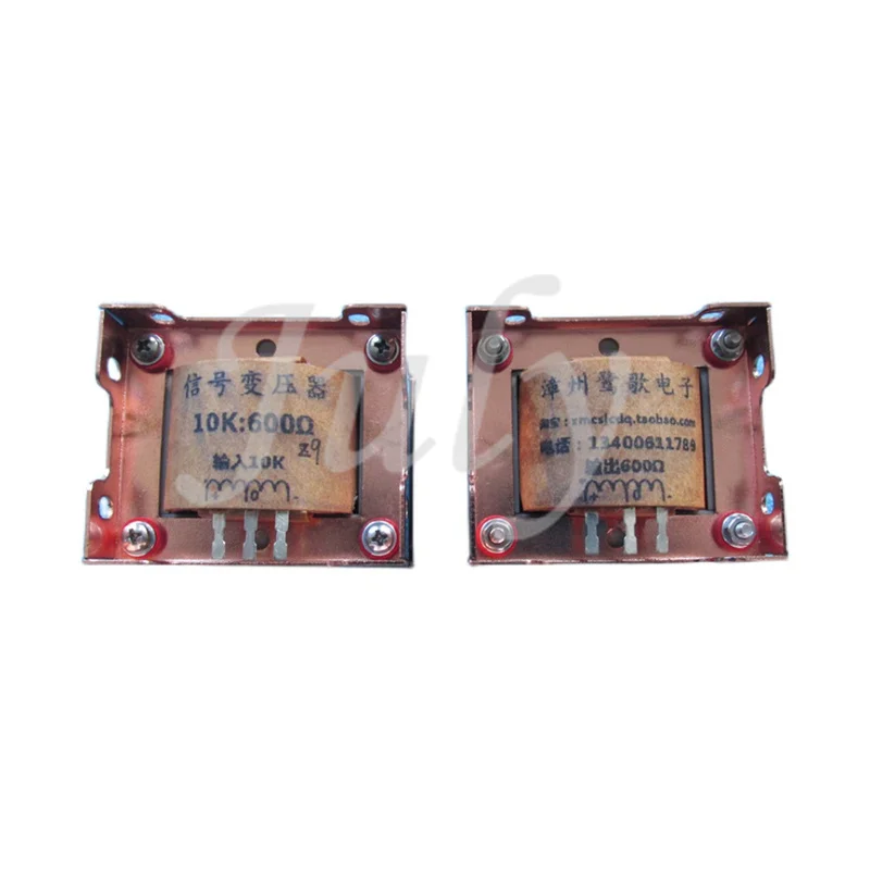 

1 pair 10K: 600Ω single-ended balanced input/output transformer Z9 Iron core EI57X38mm 5HZ-35KHZ-1DB 58KHZ-2DB