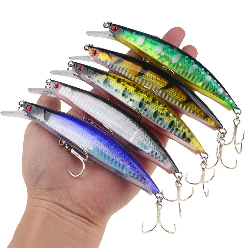 1Pcs Minnow Wobbler Sinking Fishing Lure 13cm 23g Trolling Isca Plastic Artificial Hard Bait Jerkbait Carp PescaFishing Tackle