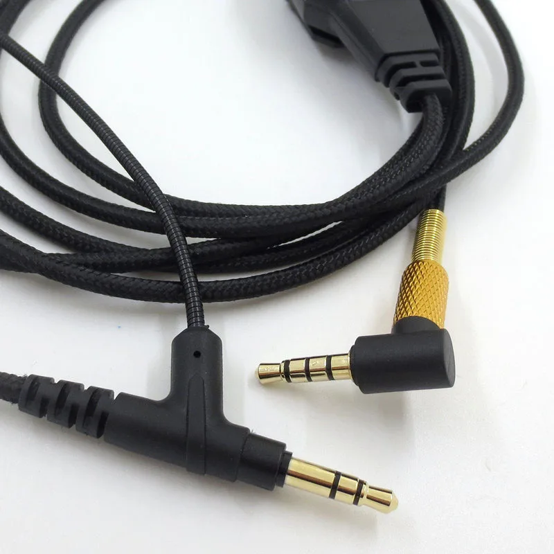 3.5mm Boom Microphone Volume Cable For V-MODA Crossfade M-100 LP LP2 M-80 V-80 To Gaming Headphone For Skype PS4 Xbox One Phones