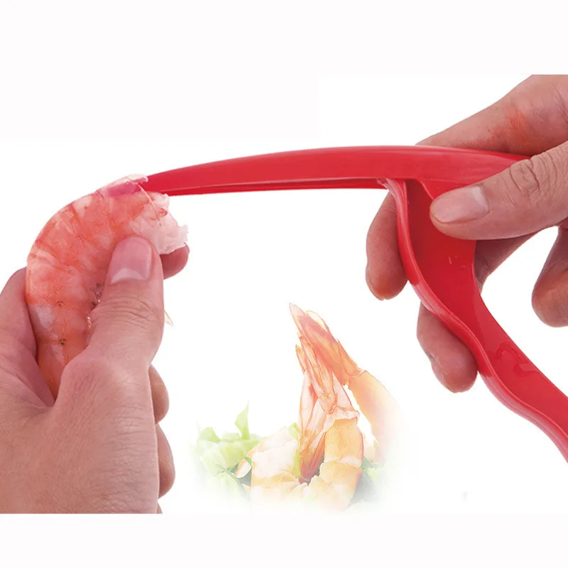 Prawn Peeler Shrimp Deveiner Peel Device Creative Kitchen Tools kitchen gadgets cleaning fish knife kitchen scales