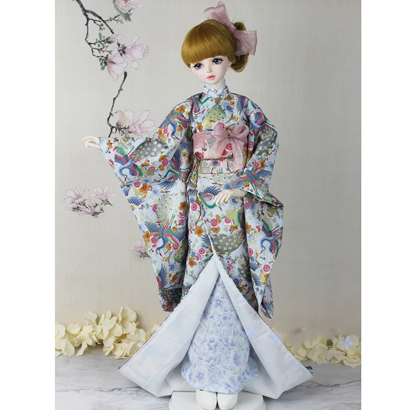 

1/6 1/4 1/3 scale BJD clothes accessories ancient costume Vintage Japanese kimono Outfit for BJD/SD YOSD MSD SD13 doll C0381