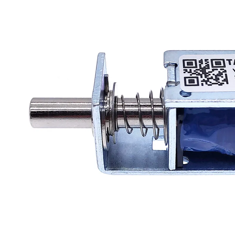 DC 12V 24V Electric Locks Electromagnet TAU-S0837DL-D Stroke 10mm Magnetic Lock for the Cabinet Door Lock