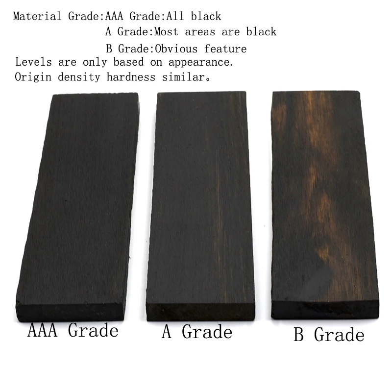 Wood for Guitar Bridge Ebony Cocobollo Ziricote, Wenge Madagascar Rose  Koa Maple PeltogyneGuitar Accessories Raw Materials