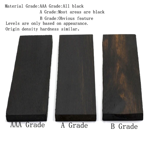 Imagen 2 del producto Madera para puente de guitarra Ebony Cocobollo Ziricote, Wenge Madagascar Rose Koa Arce PeltogyneAccesorios para guitarra Materias primas