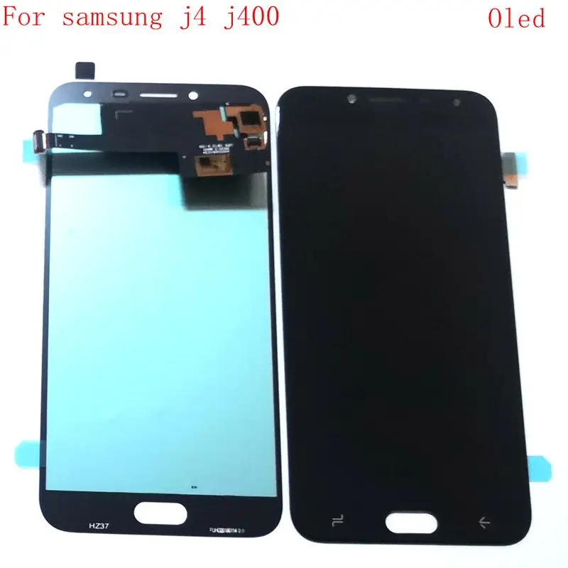 Oled For Samsung galaxy j4 j400 J400FM/DS J400F lcd screen digitizer touch glass full set