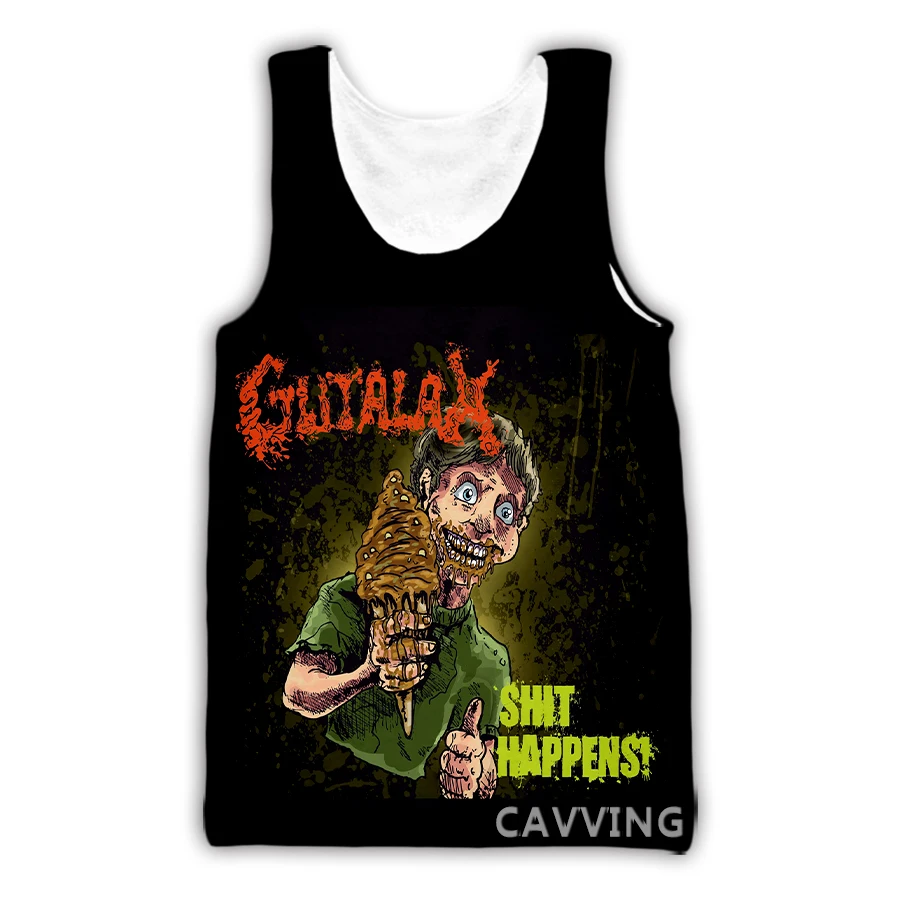 CAVVING 3D Printed  Gutalax Rock   Tank Tops Harajuku Vest  Summer Undershirt  Shirts Streetwear for Men/women