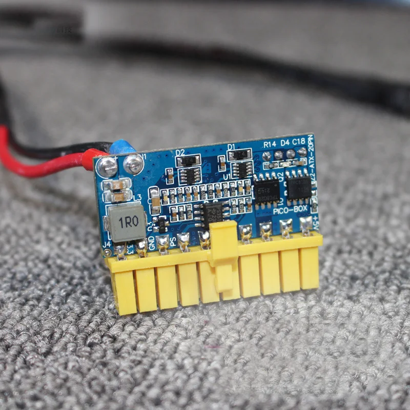 DC ATX PSU PICO-BOX DC 12 В 20PIN Pico ATX переключатель пиковый PSU MINI ITX DC для автомобиля ATX PC блок питания для ПК компьютера