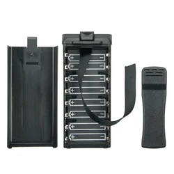 AA Battery Case for 27MHz CB Walkie Talkie QYT CB-58 Portable Citizen Band Two Way Radio with Belt Clip