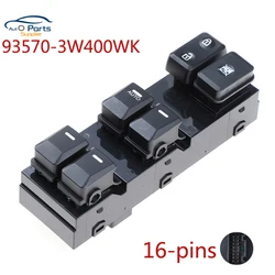 New 93570-3W400WK New Front Left Power Window Master Switch for GUIDE for Kia 935703W400WK 16-Pins