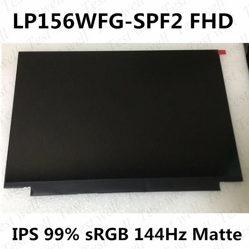 

LP156WFG SPF2 15.6'' 1920*1080 eDP 40 pin IPS 144Hz 72% NTSC FHD Matte Fit LP156WFG-SPB2 B3 LP156WFG-SPF3 LP156WFG-SPP1