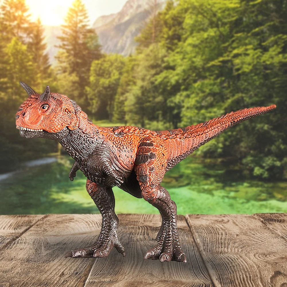 9inch North America Carnotaurus Dinosaur Figurine PVC Figures 14586 Early Learning & Education Fidget Toys Office Home Decor New