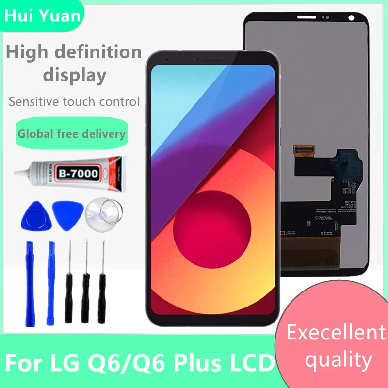 

Для LG Q6/Q6 Plus LG-M700 M700 M700A US700 M700H M703 M700Y ЖК-дисплей с рамкой