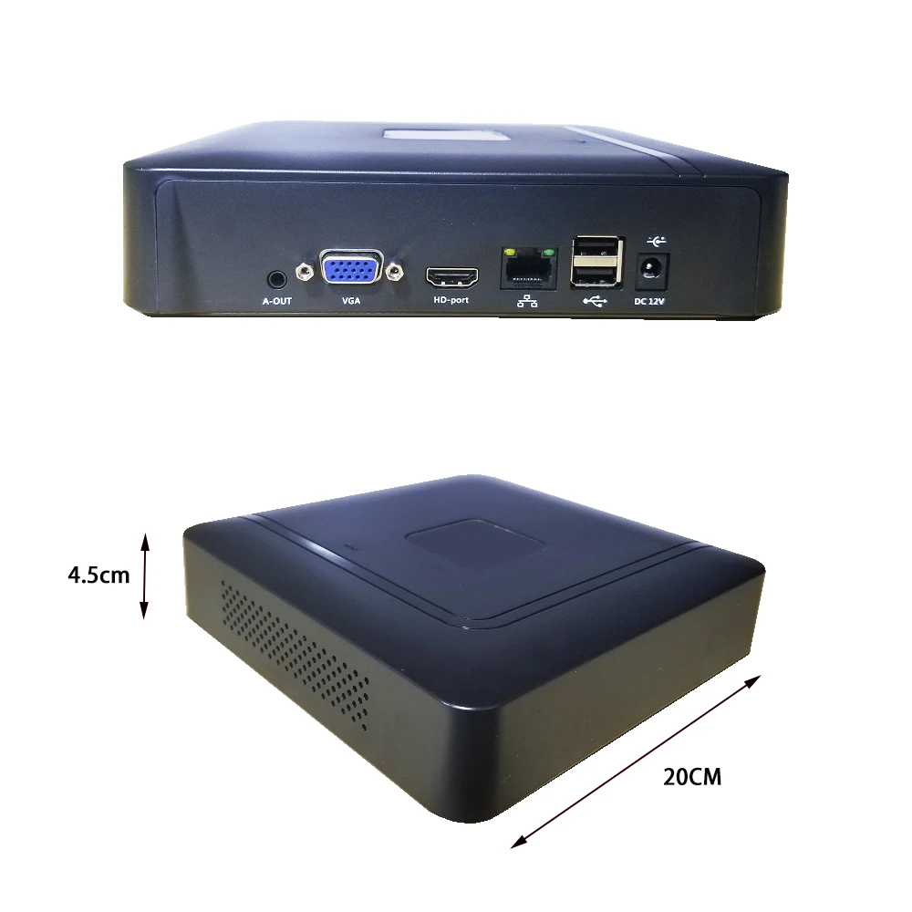 OUERTECH Mini NVR Full HD 16 Channel Security CCTV NVR 5MP 16CH ONVIF For IP Camera System IP Camera Network Recorder